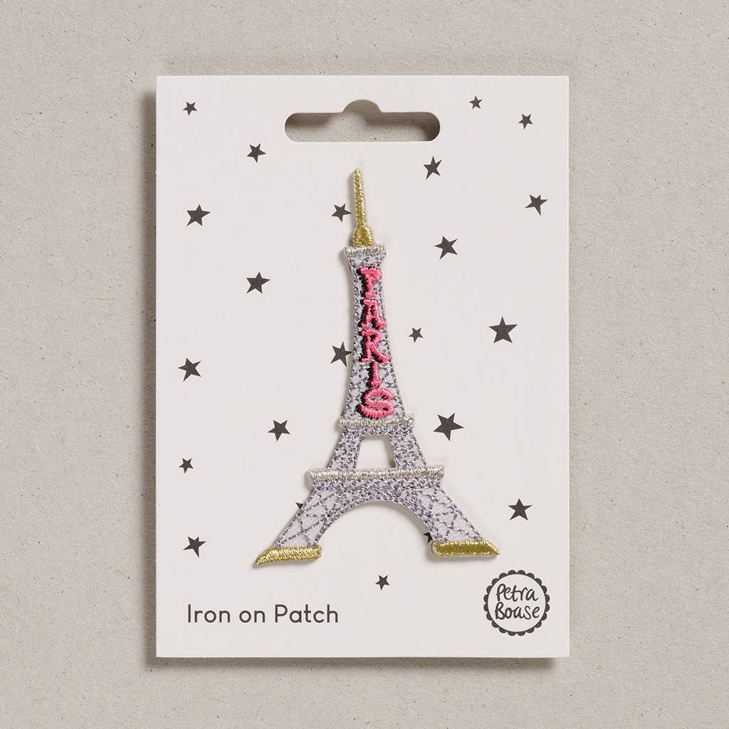 Iron on Eiffel Tower Patch