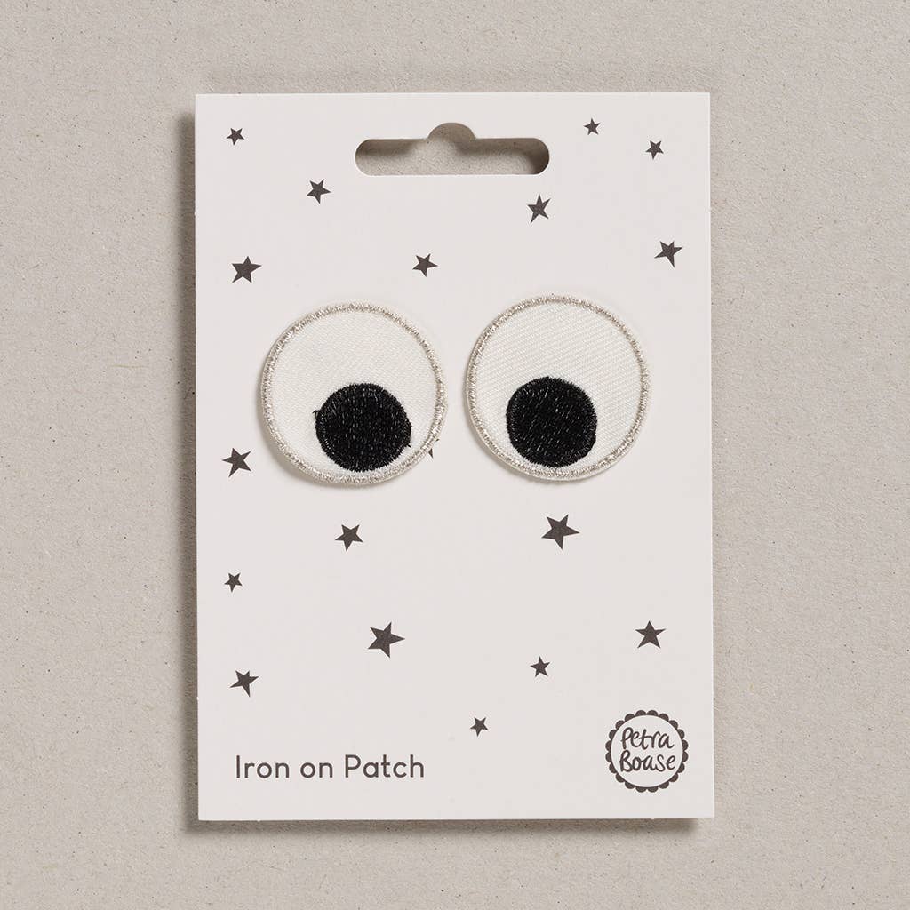 Iron on Googly Eyes Patch