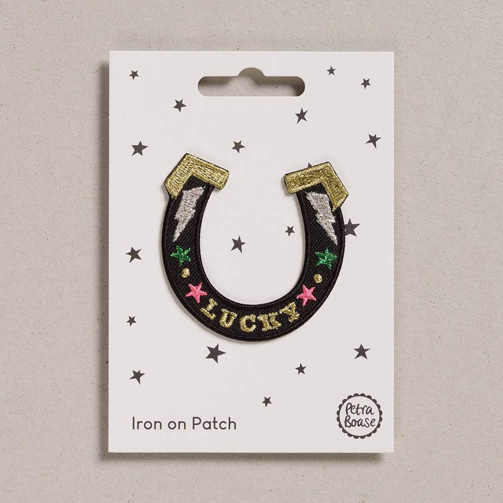 Iron on Horseshoe Patch
