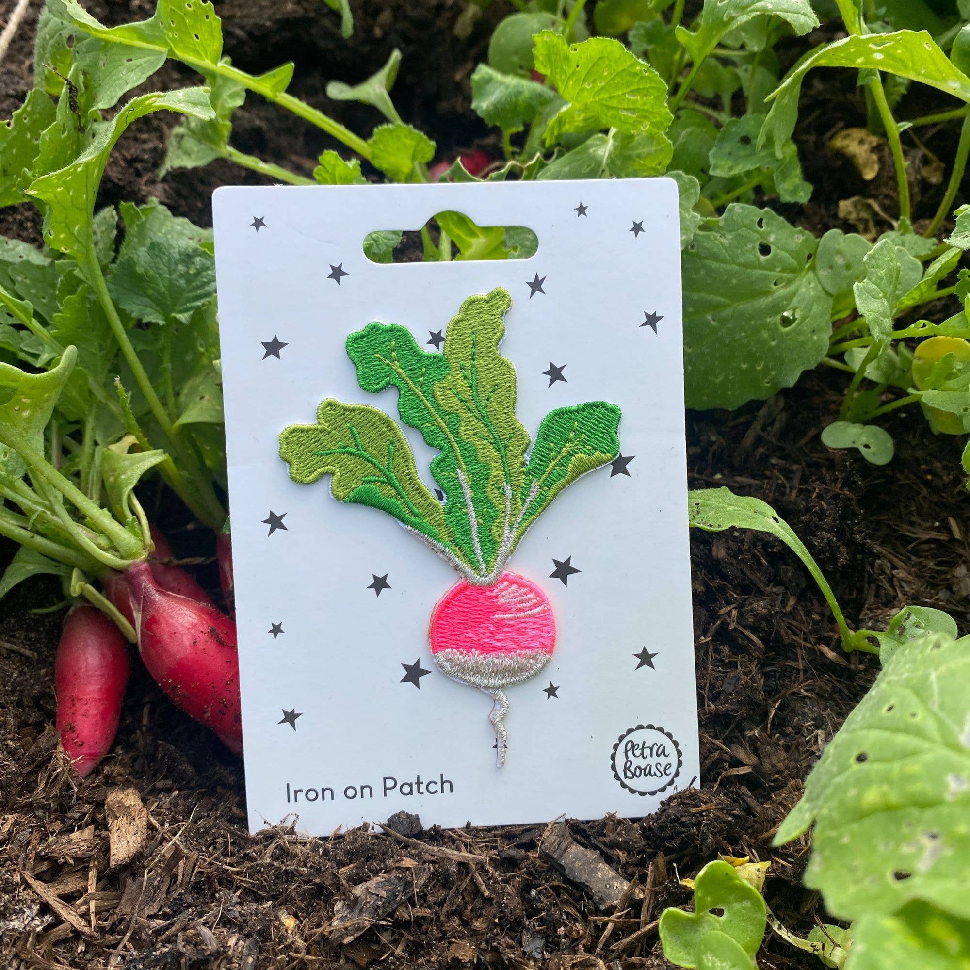 Iron on Patch - Radish - Image 2