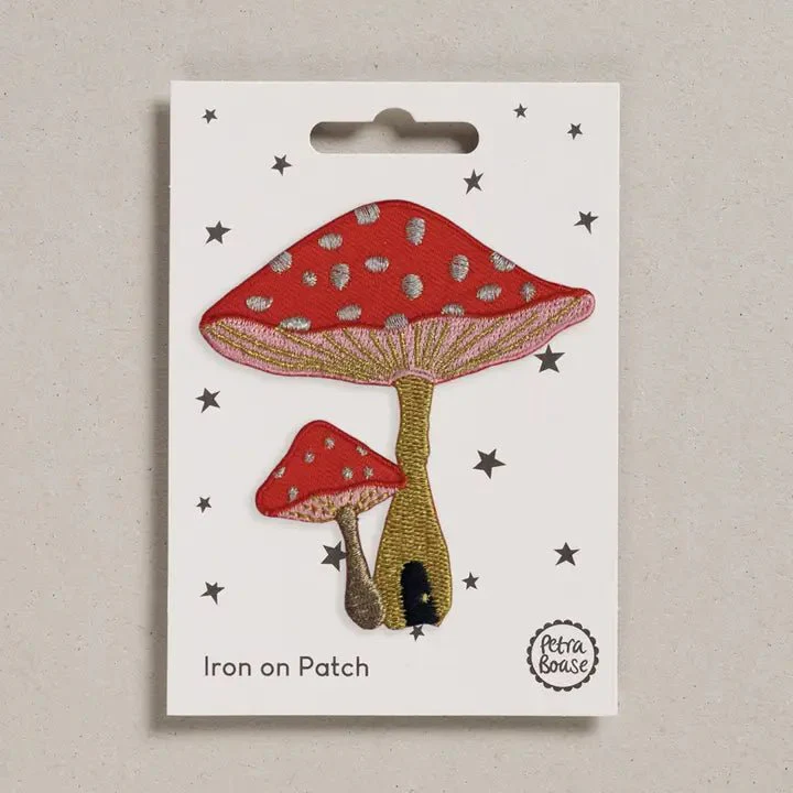 Iron on Toadstool Patch