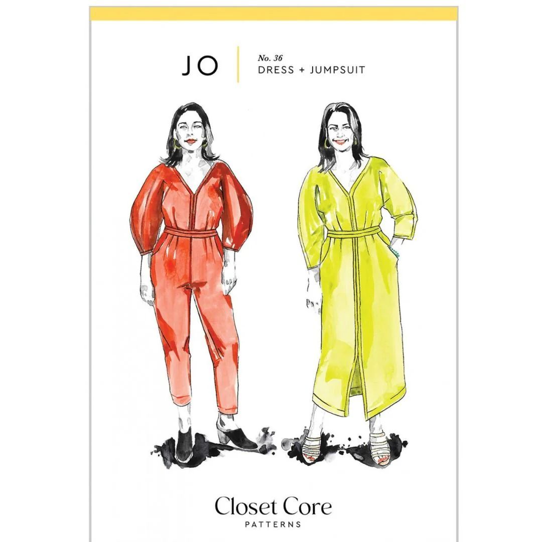 Jo Dress and Jumpsuit / Printed Pattern
