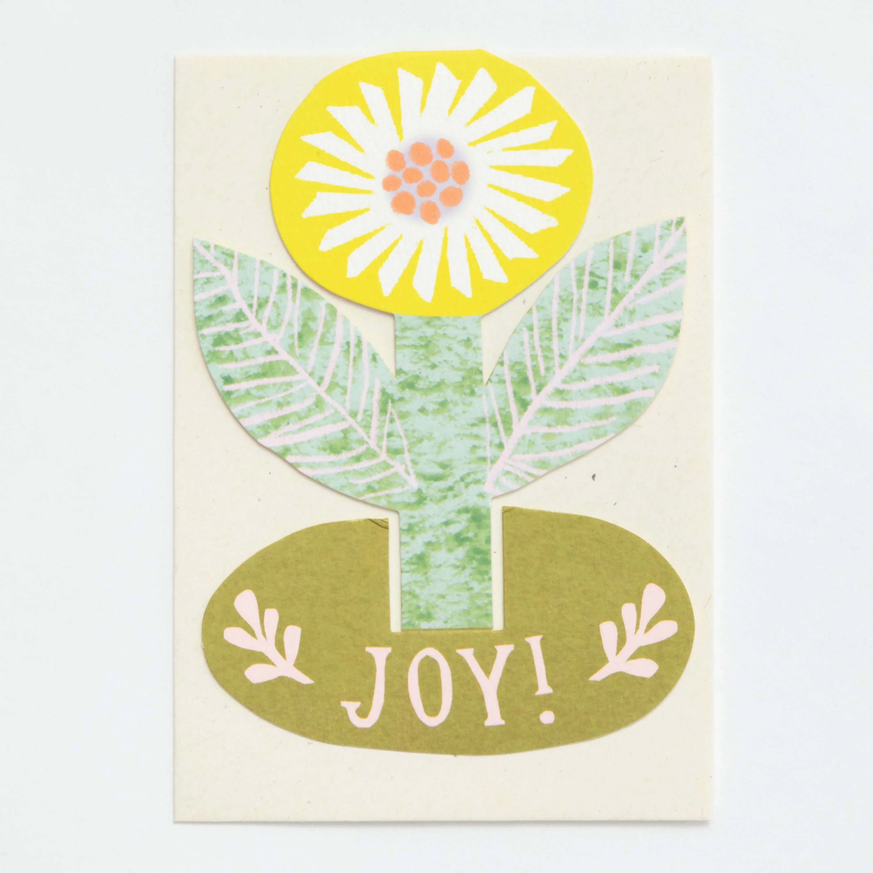 Joy Flower Stand-Up Card - Image 4