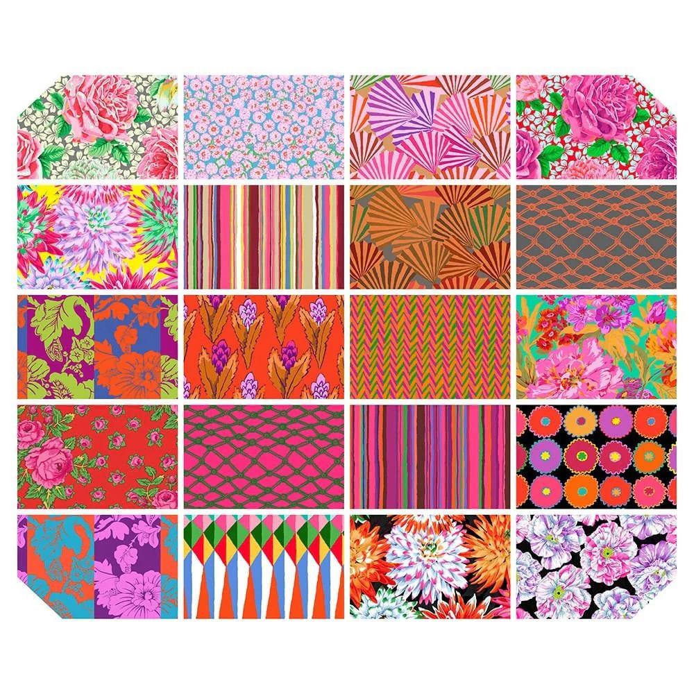 Kaffe Fassett February 2026 10 Inch Squares / Warm - Image 2