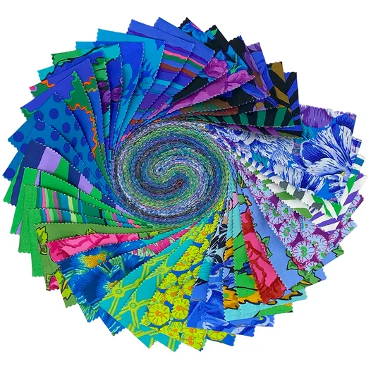 Kaffe Fassett February 2026 2.5 Inch Strips Design Roll / Cool