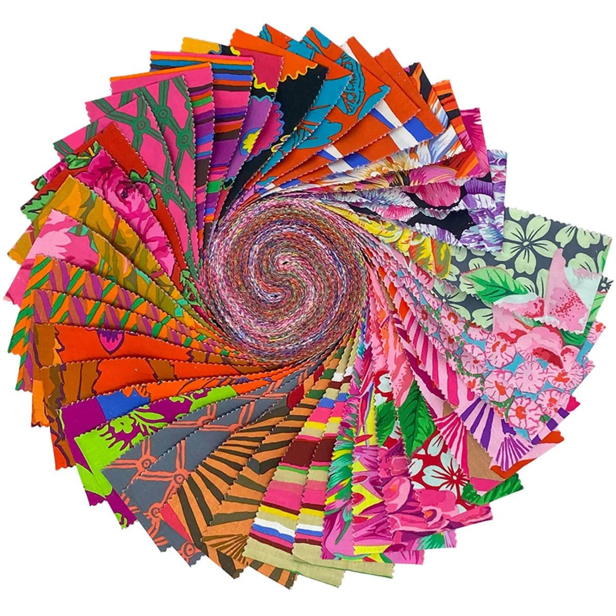 Kaffe Fassett February 2026 2.5 Inch Strips Design Roll / Warm