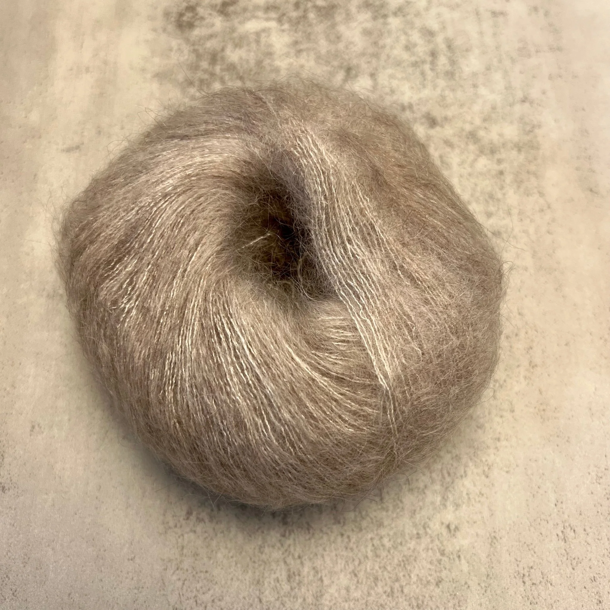 Kid Seta Tweed / 406 Beige