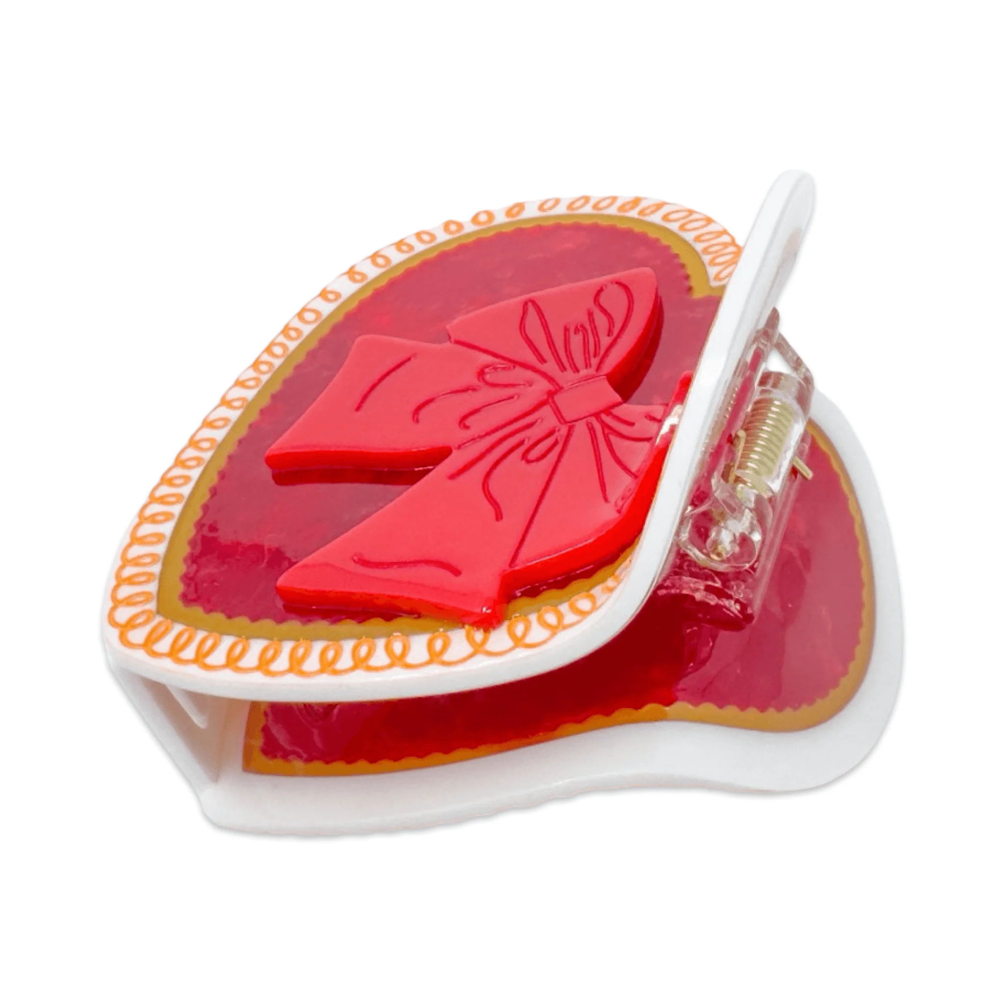Large Box of Chocolates Hair Claw Clip - Image 3