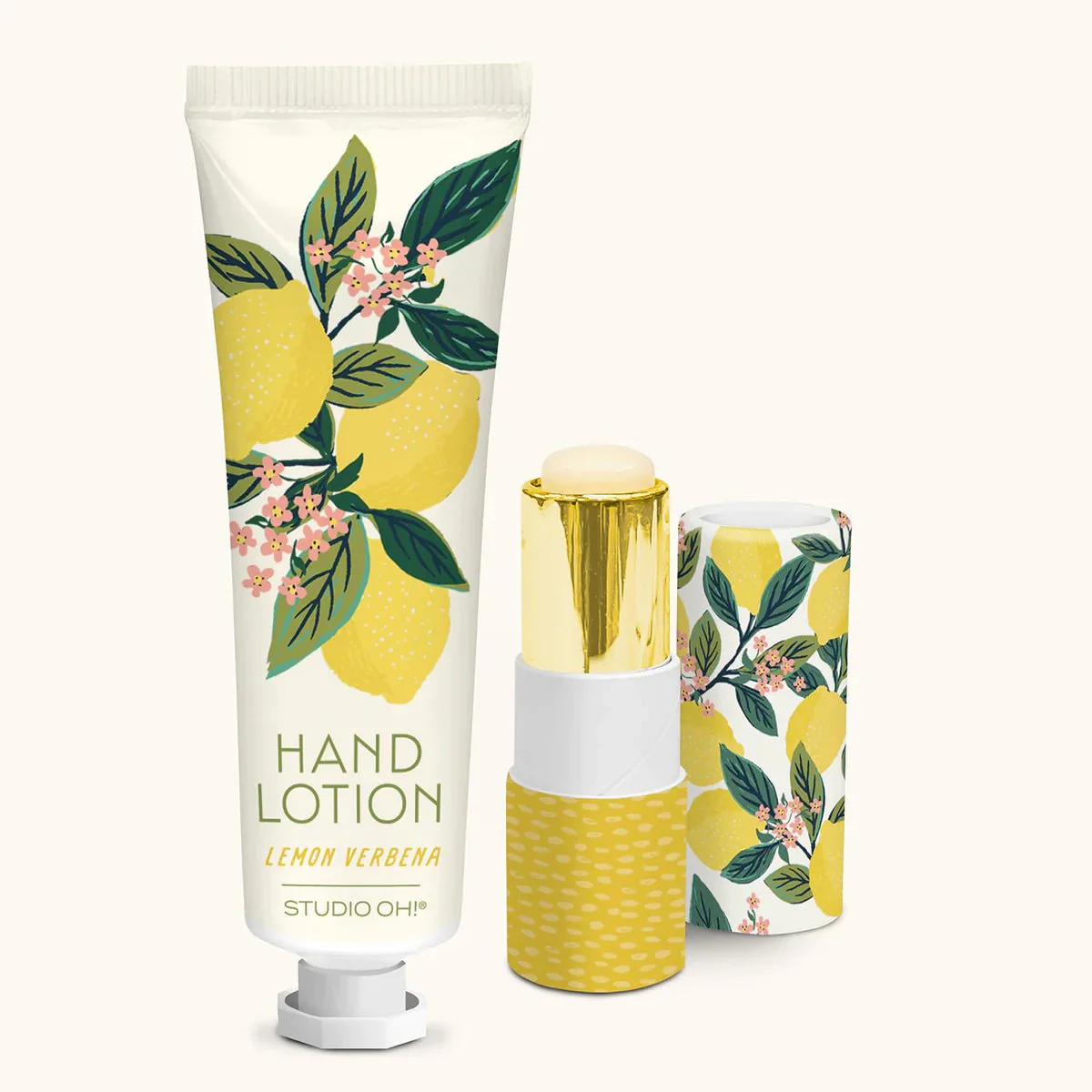Lip Balm & Hand Lotion Set / Lemon Tree / Lemon Verbena