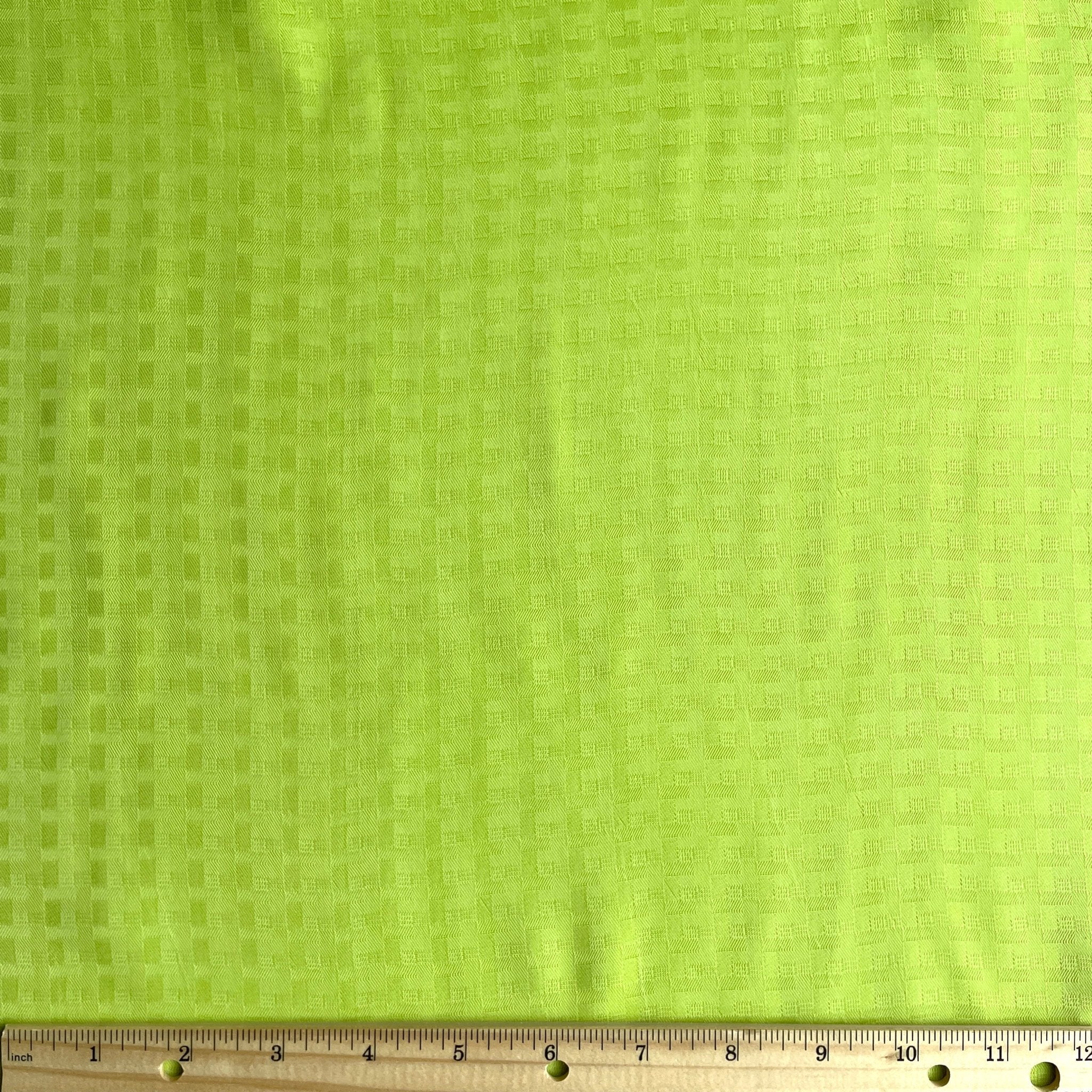 Lime Textured Bemberg - Image 4