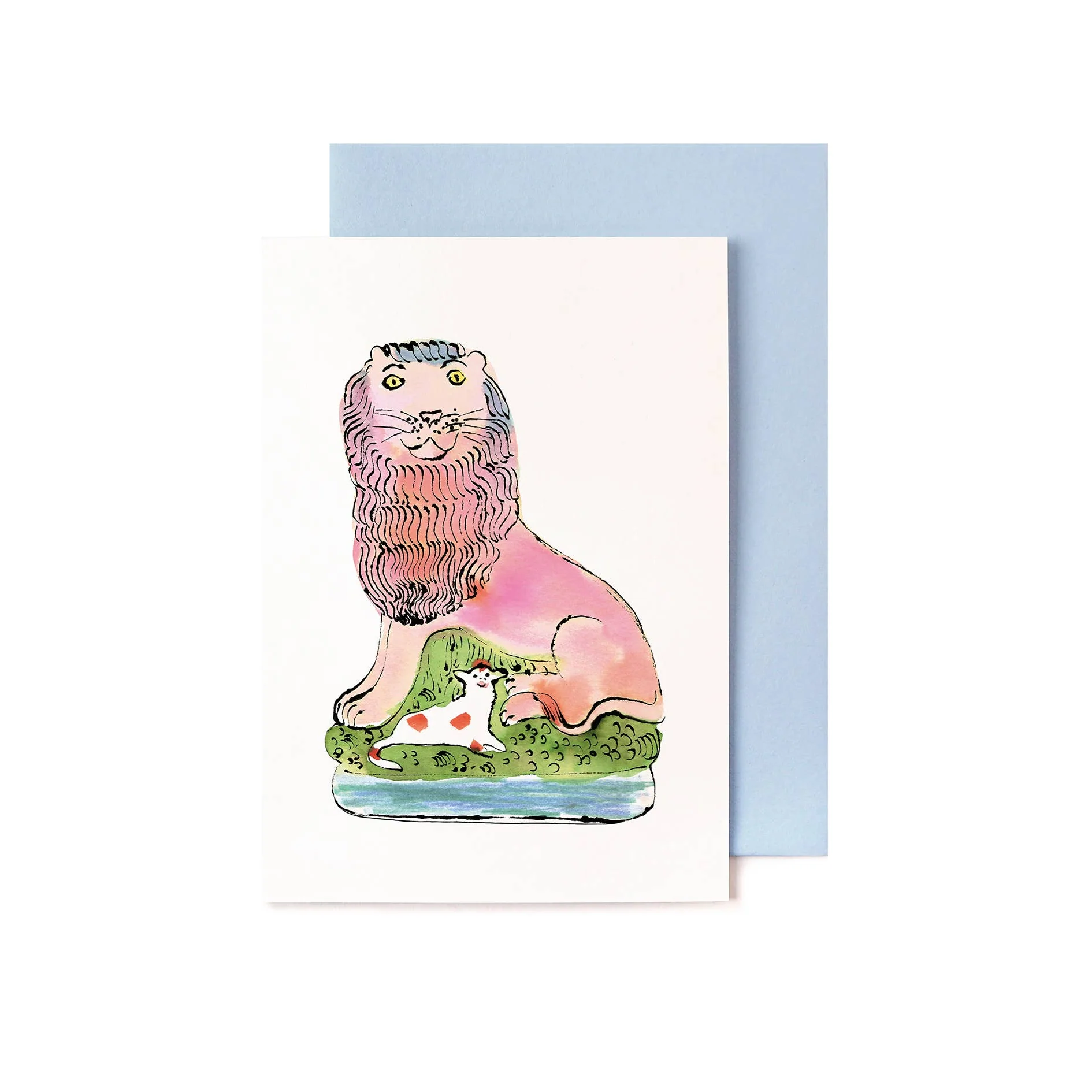 Lion + Lamb Card