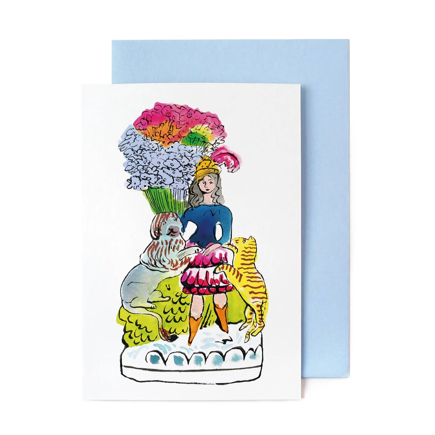 Lion + Tiger Card
