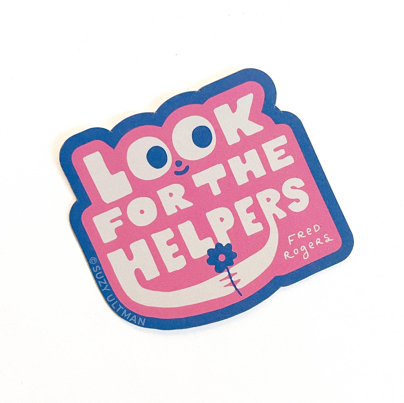 Look For The Helpers Sticker