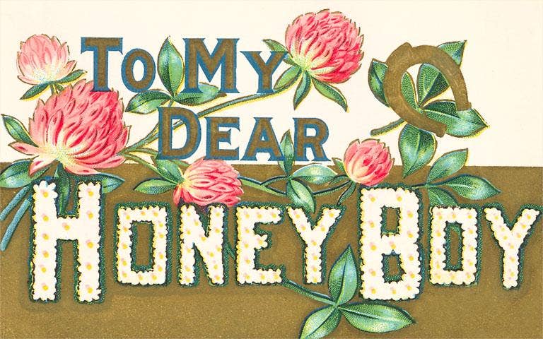 Love Postcard / To My Dear Honey Boy