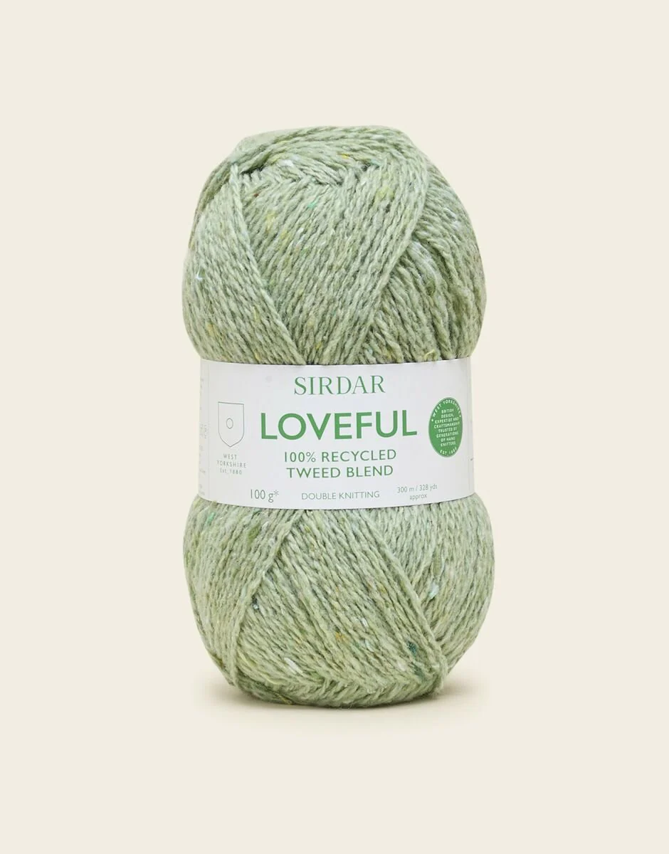 Loveful Recycled Tweed / Fern