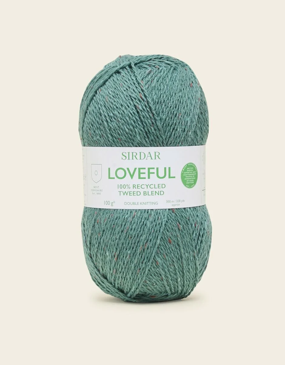 Loveful Recycled Tweed / Pine