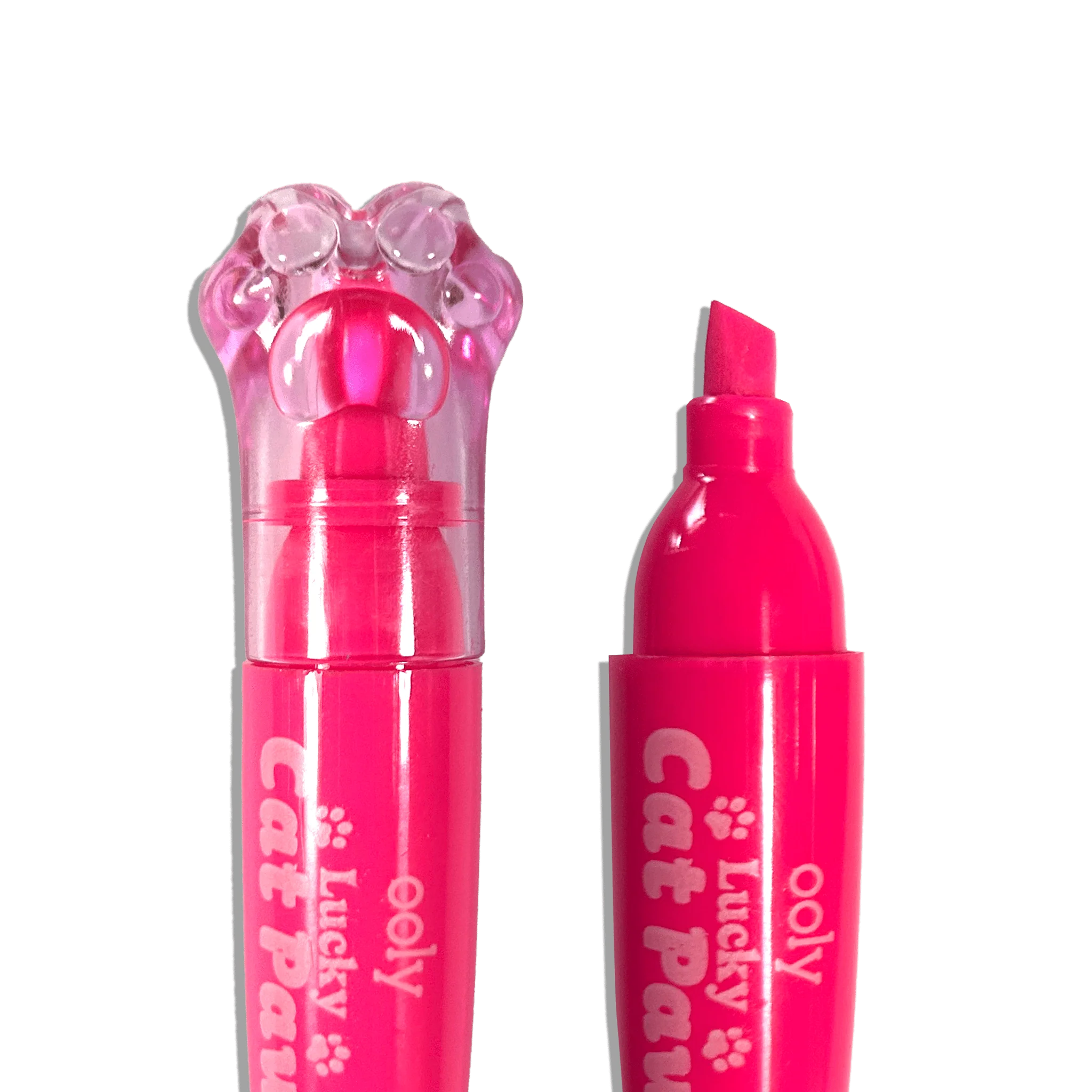 Lucky Cat Paw: Neon Highlighters - Berry Scent (Set of 6) - Image 3
