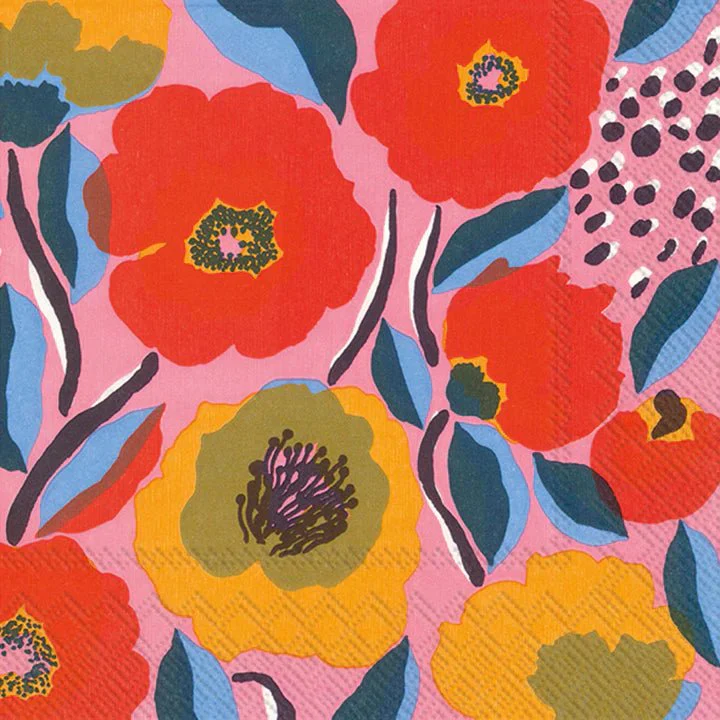 Lunch Napkin Marimekko Rosarium