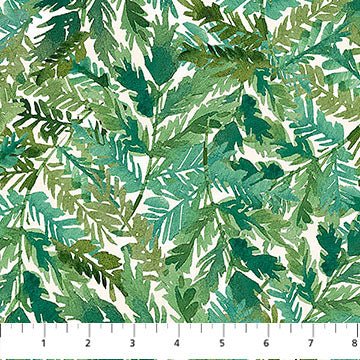 Luscious/ Ferns / Cream