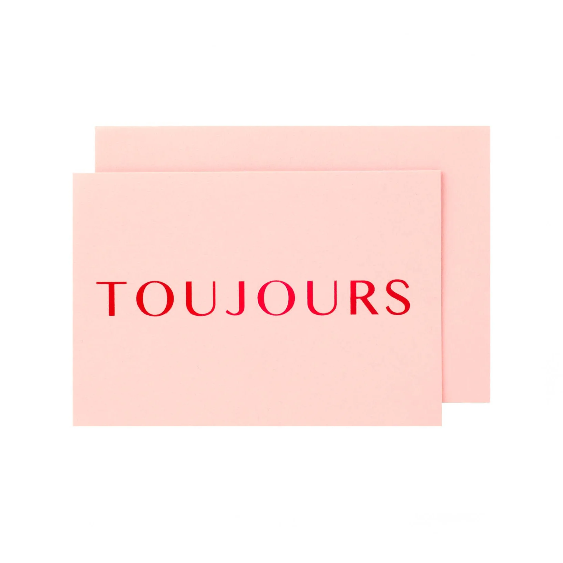 Toujours Card