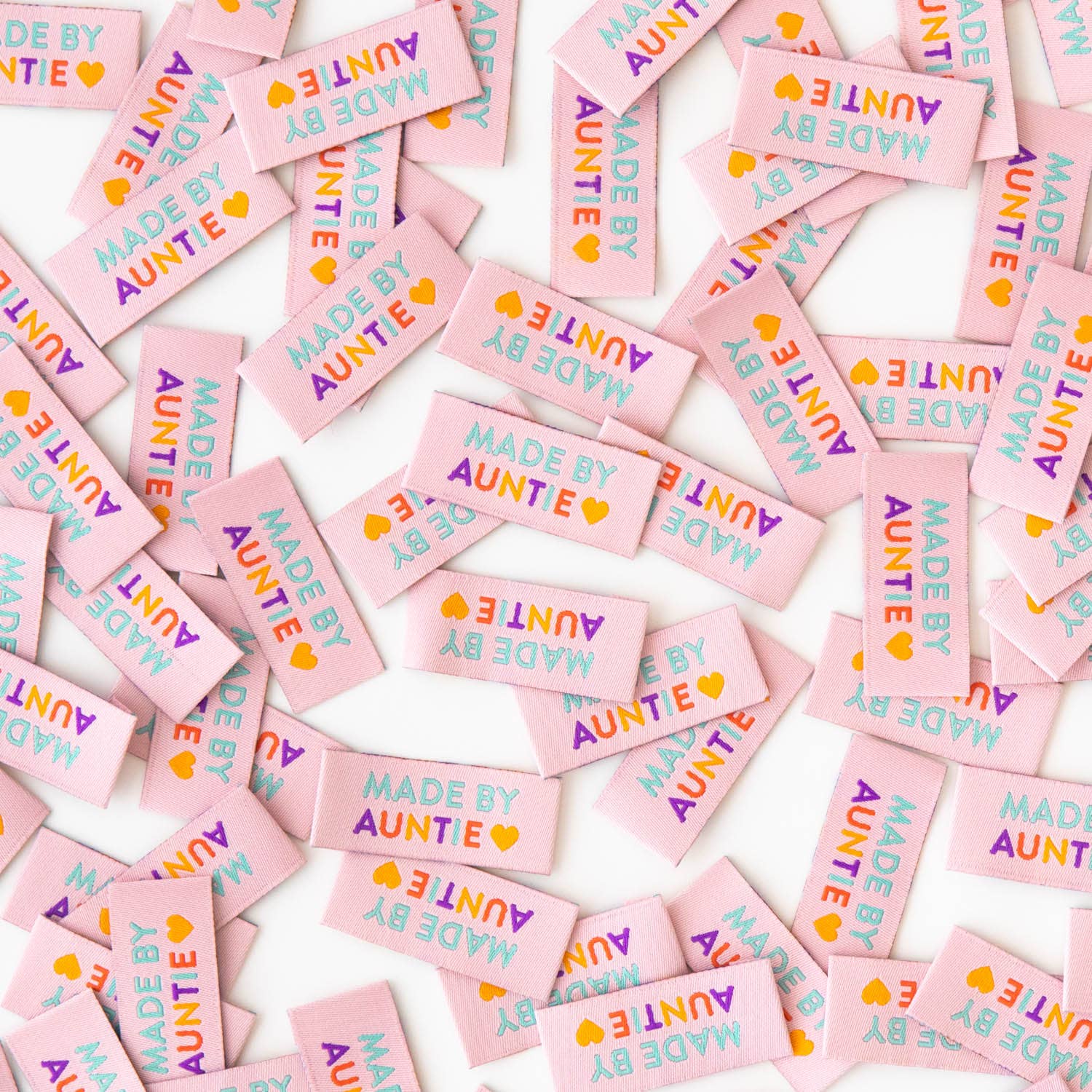 Made by Auntie - Sewing Woven Clothing Label Tags - Image 3