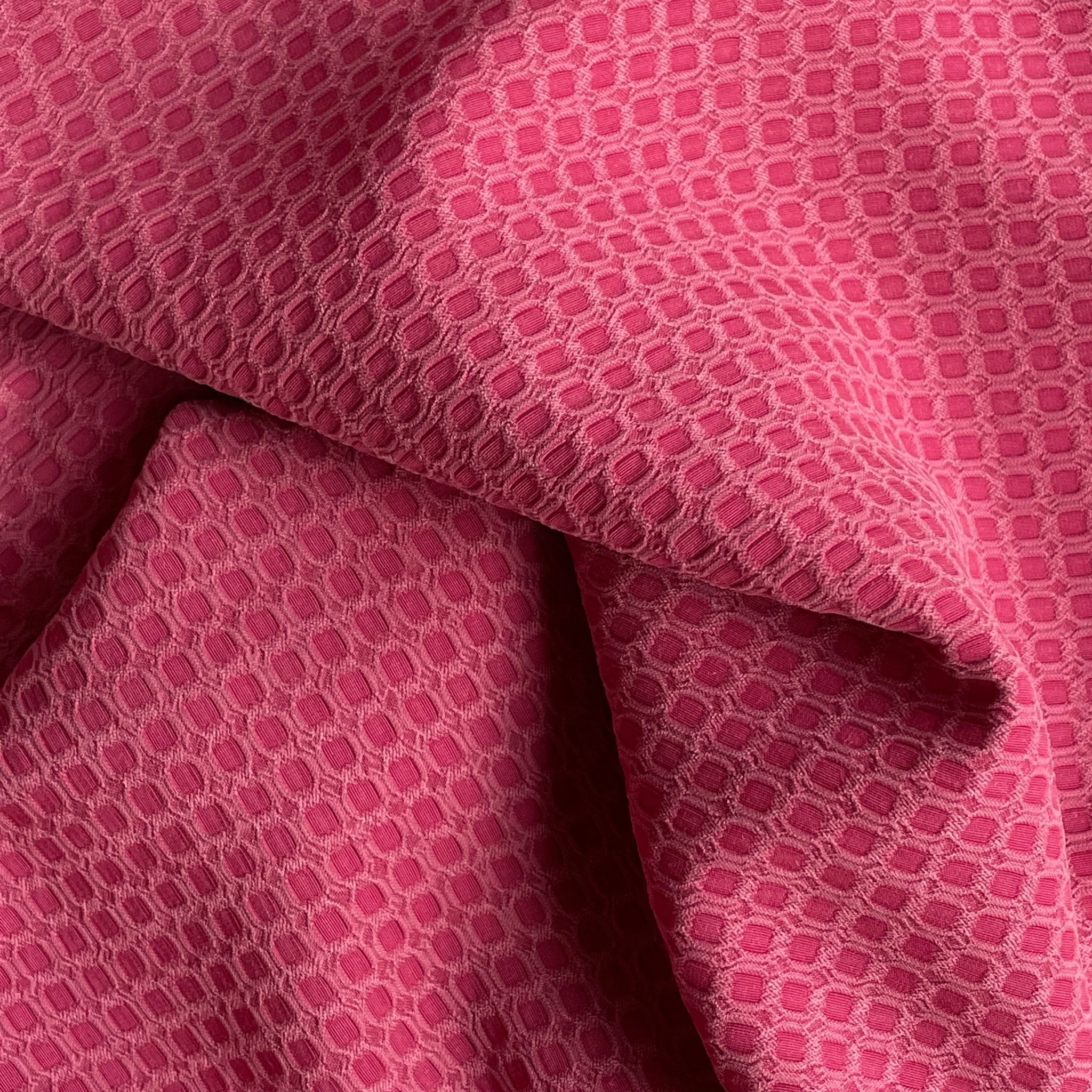 Magenta Textured Bemberg