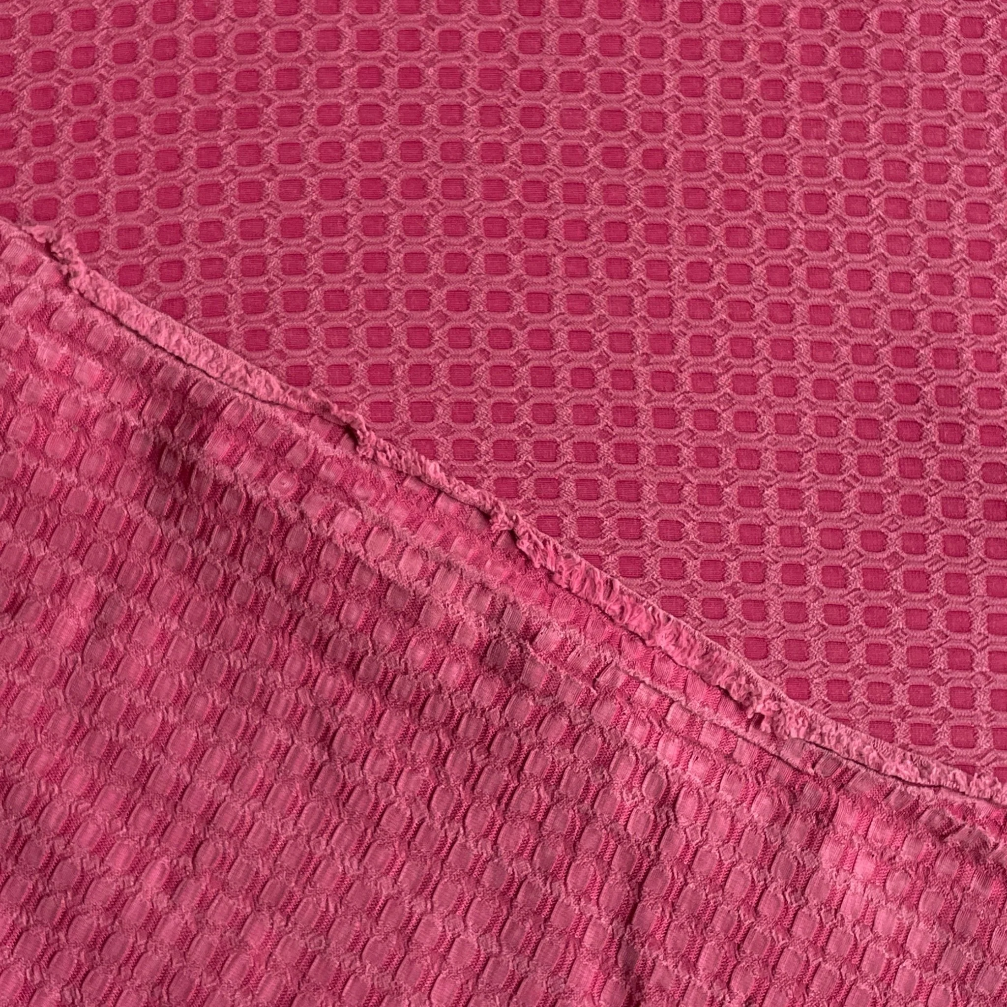 Magenta Textured Bemberg - Image 2