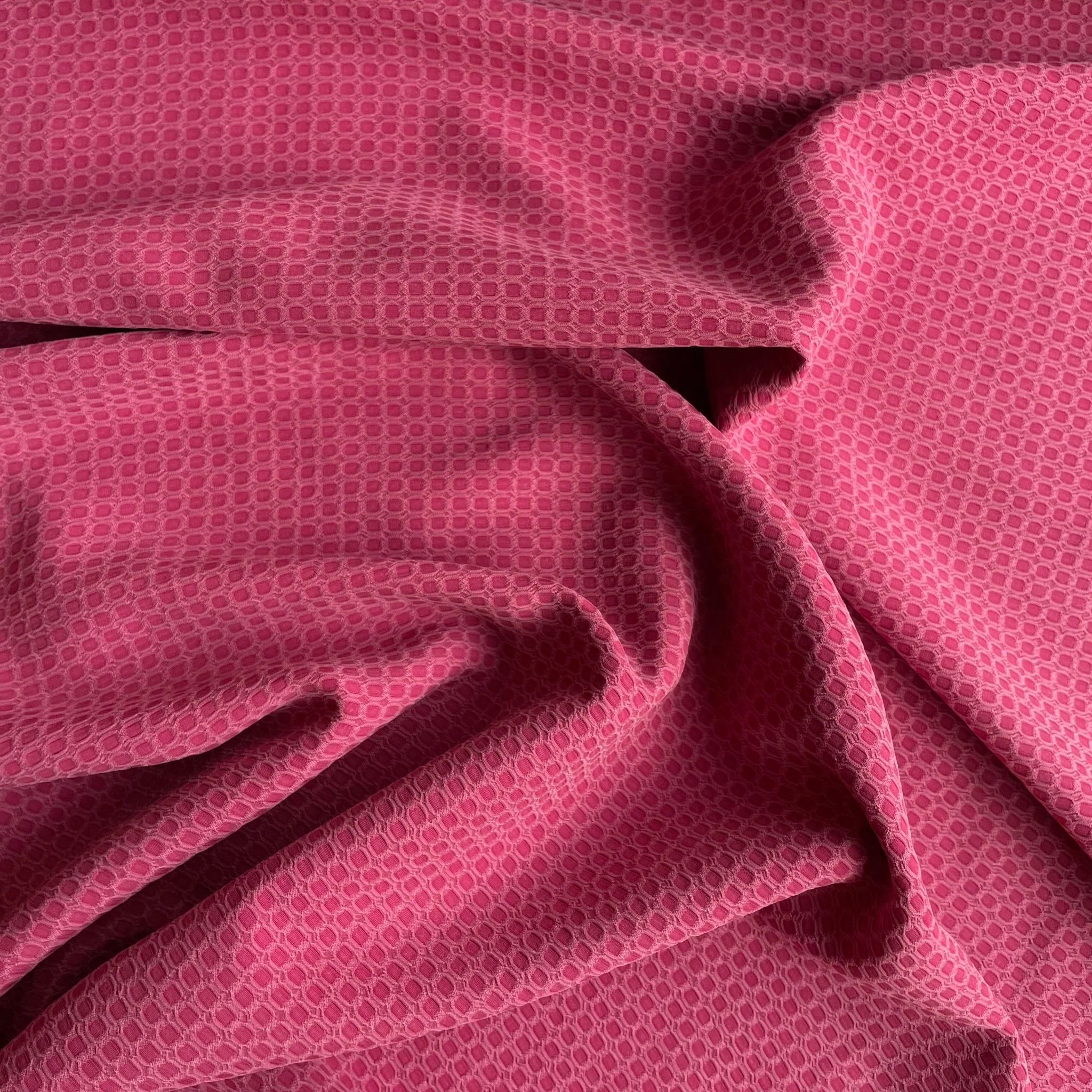 Magenta Textured Bemberg - Image 3