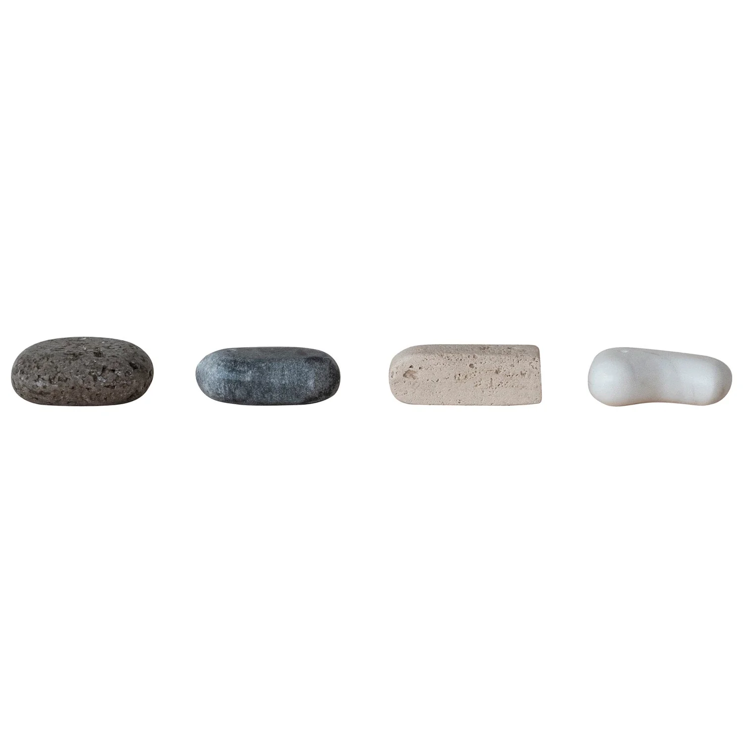 Travertine Incense Holder / White - Image 3