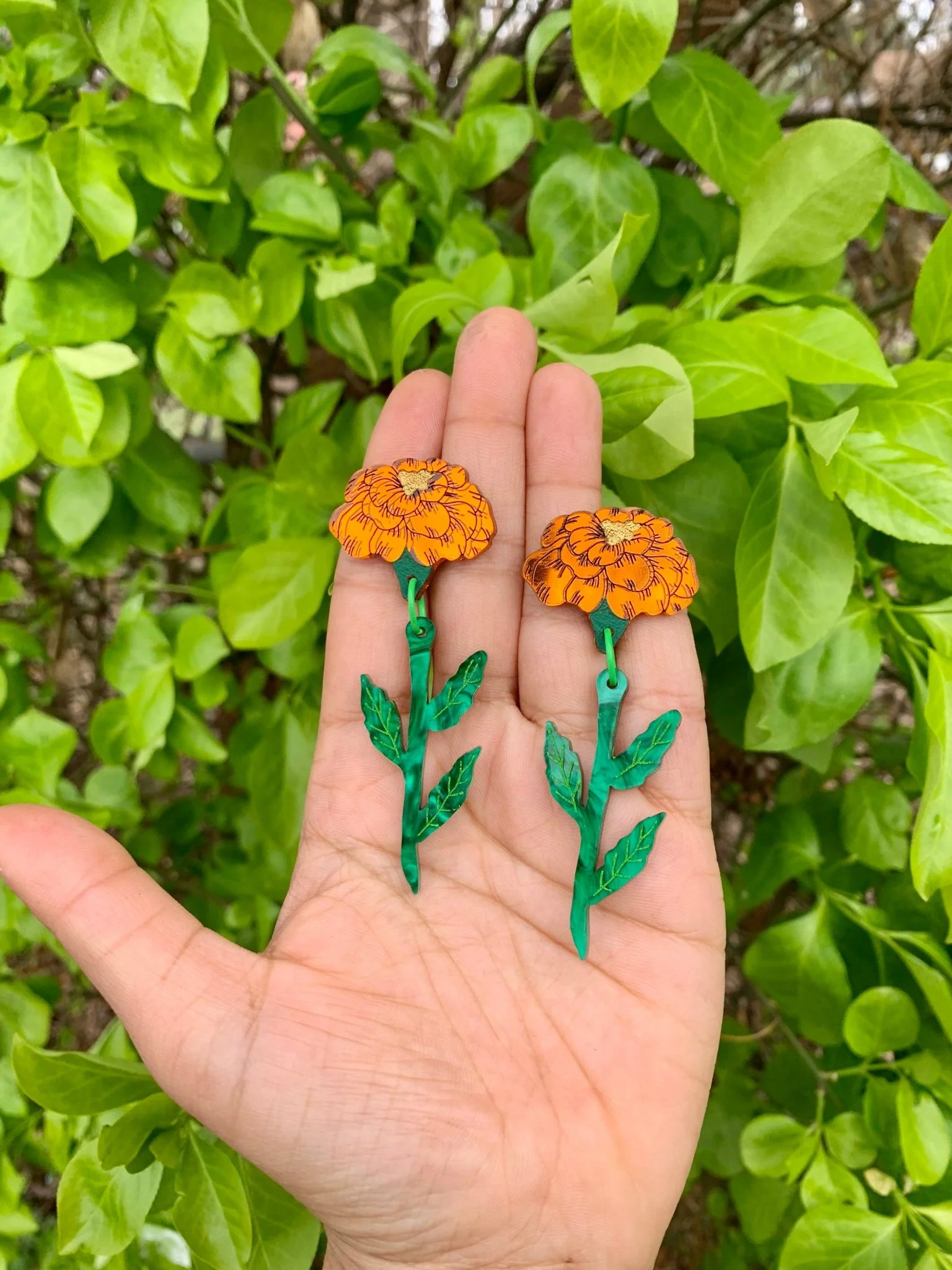 Marigolds Earrings - Image 3