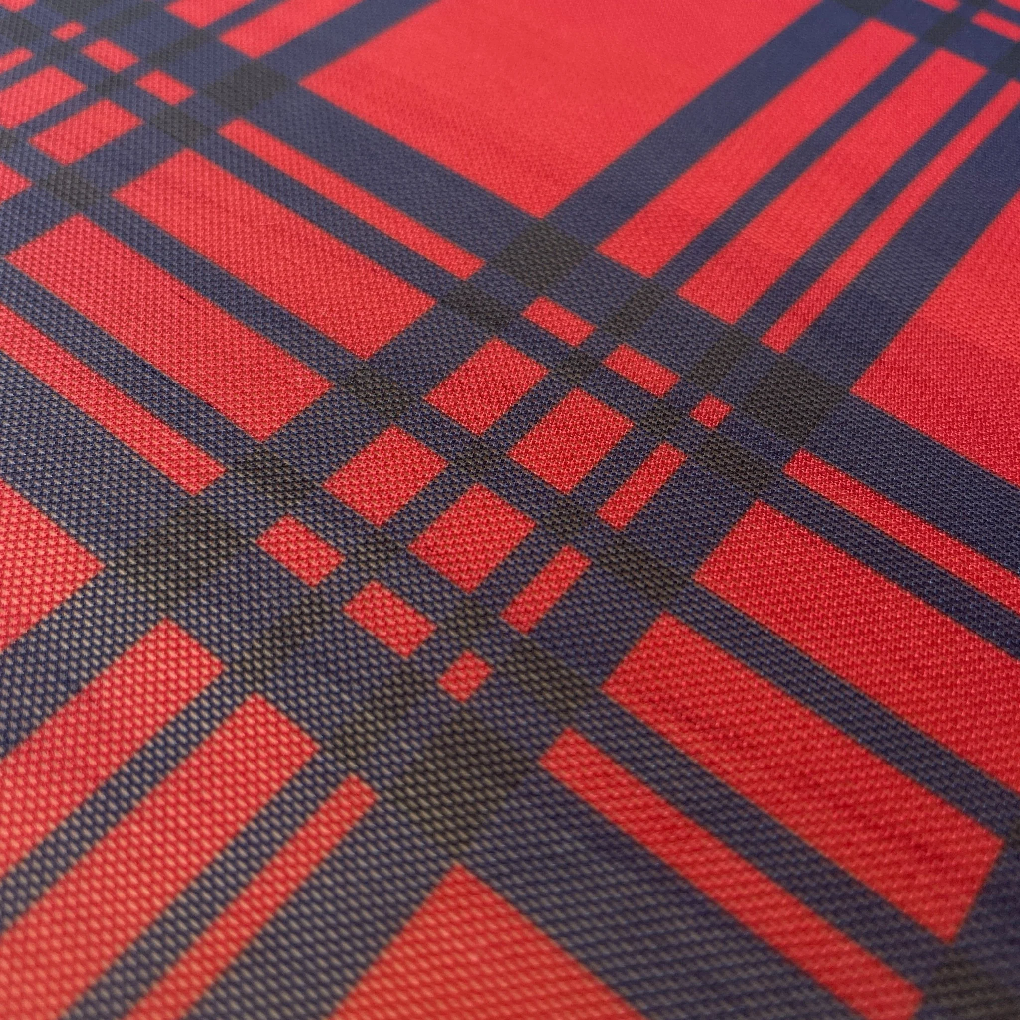 Maroon & Navy Stretch Mesh - Image 2