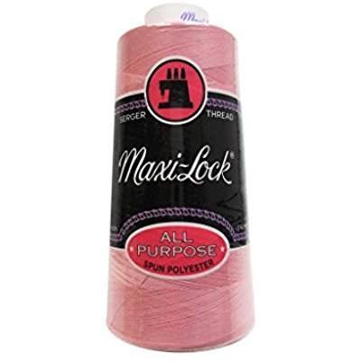 Maxi-Lock Polyester Serger Thread 50wt - 3000 yards / Medium Pink
