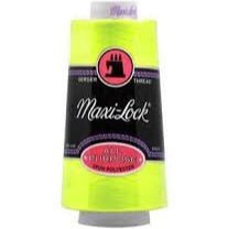 Maxi-Lock Polyester Serger Thread 50wt - 3000 yards / Neon Yellow