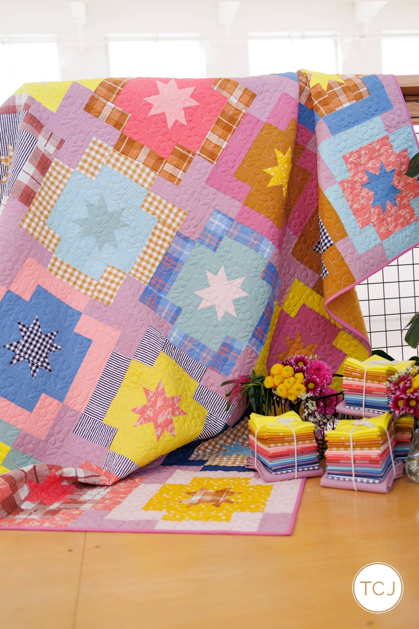 Then Came June / Meadow Star Quilt Pattern - Image 7