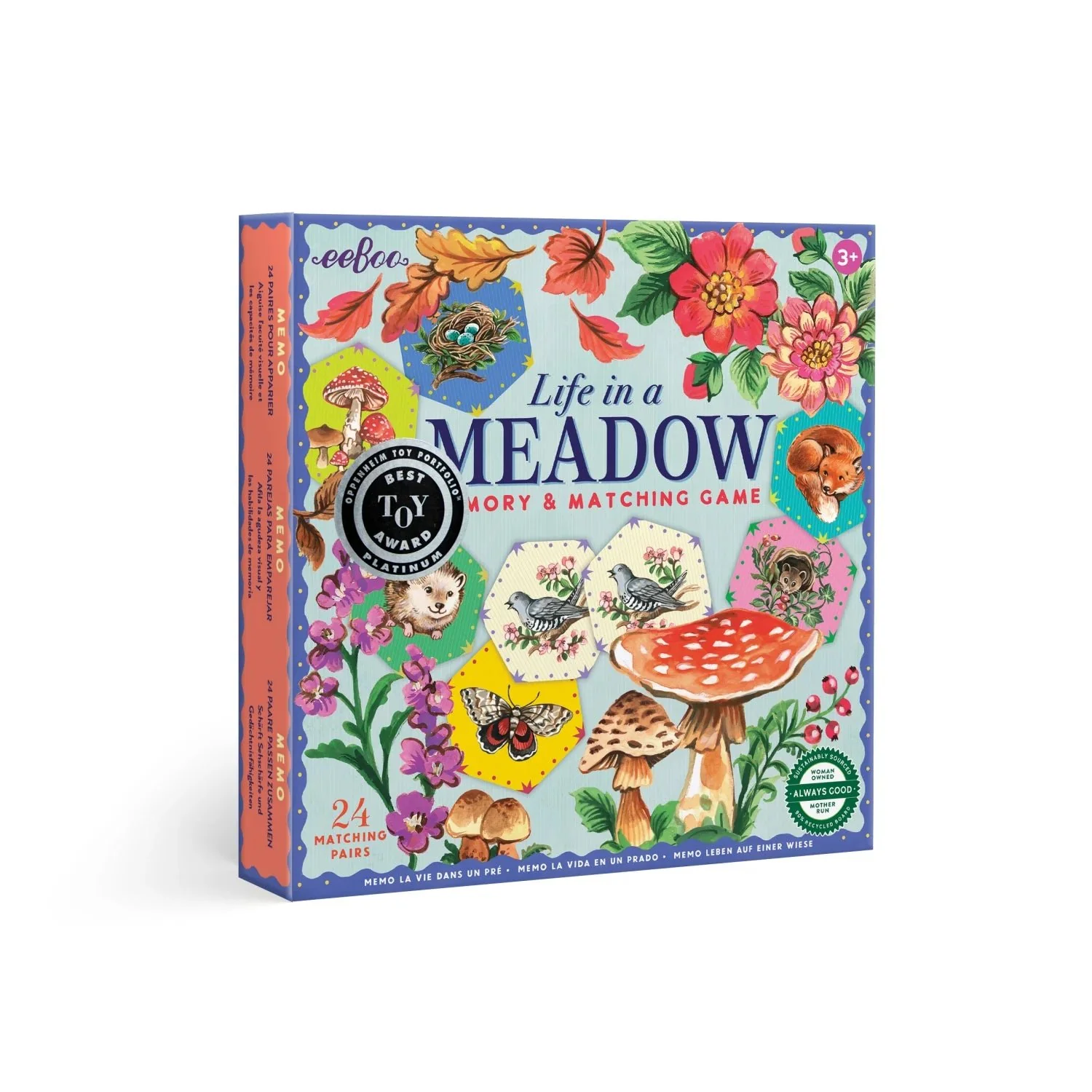 Memory & Matching Game / Life in a Meadow