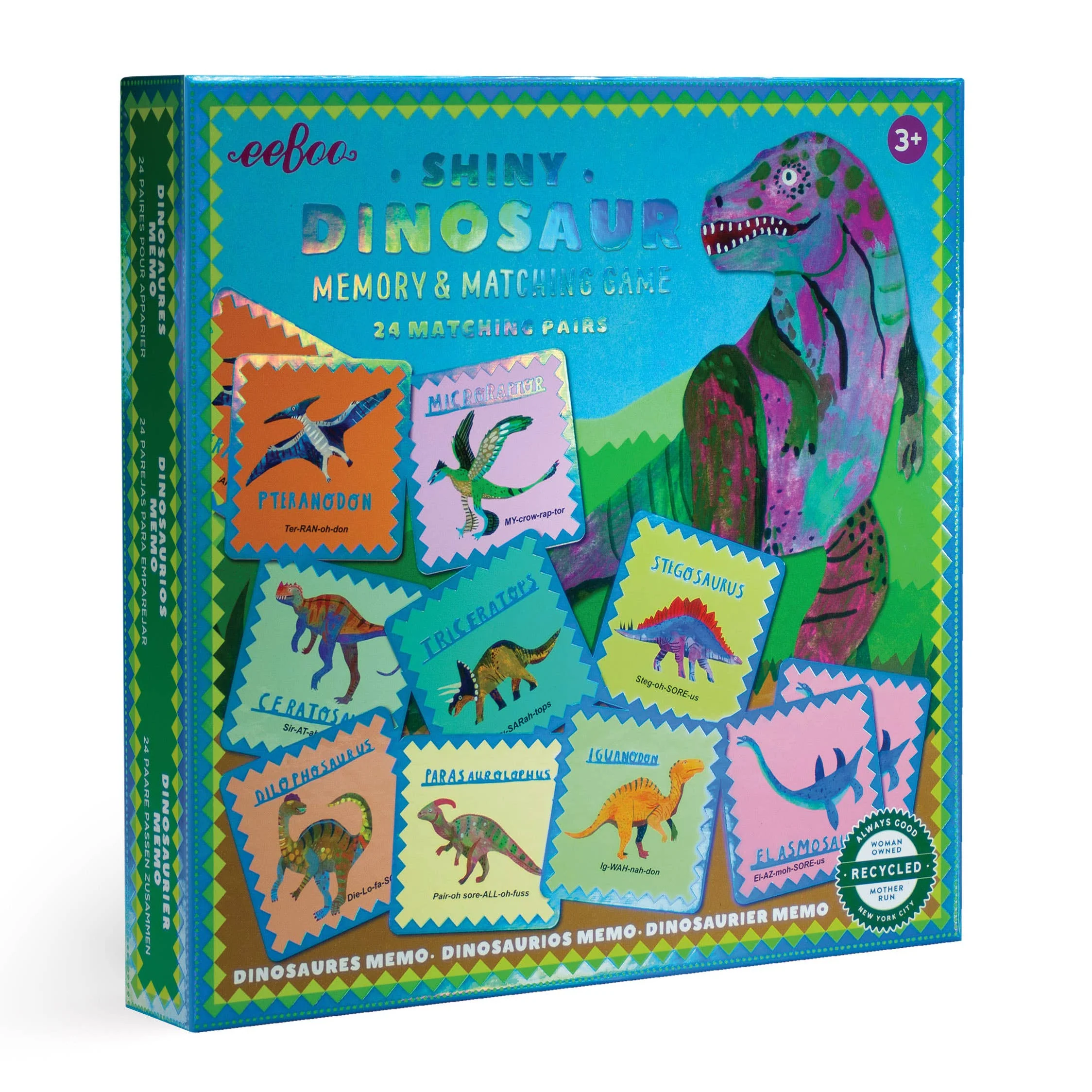 Memory & Matching Game / Shiny Dinosaur