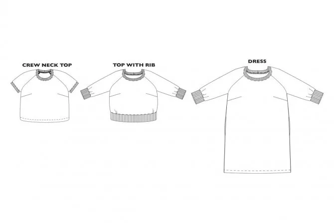 Merchant & Mills Patterns / Fielder Dress and Shirt / Curvy - Image 2