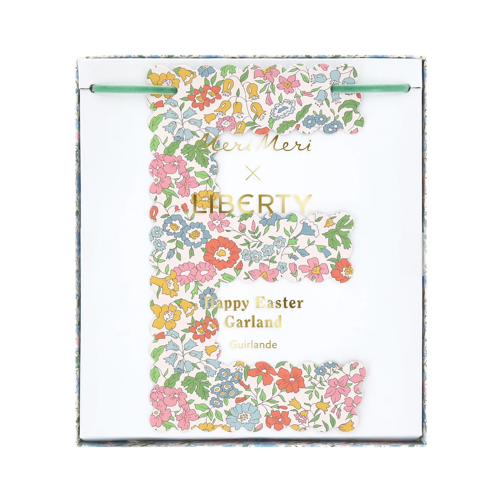 Meri Meri x Liberty Happy Easter Garland