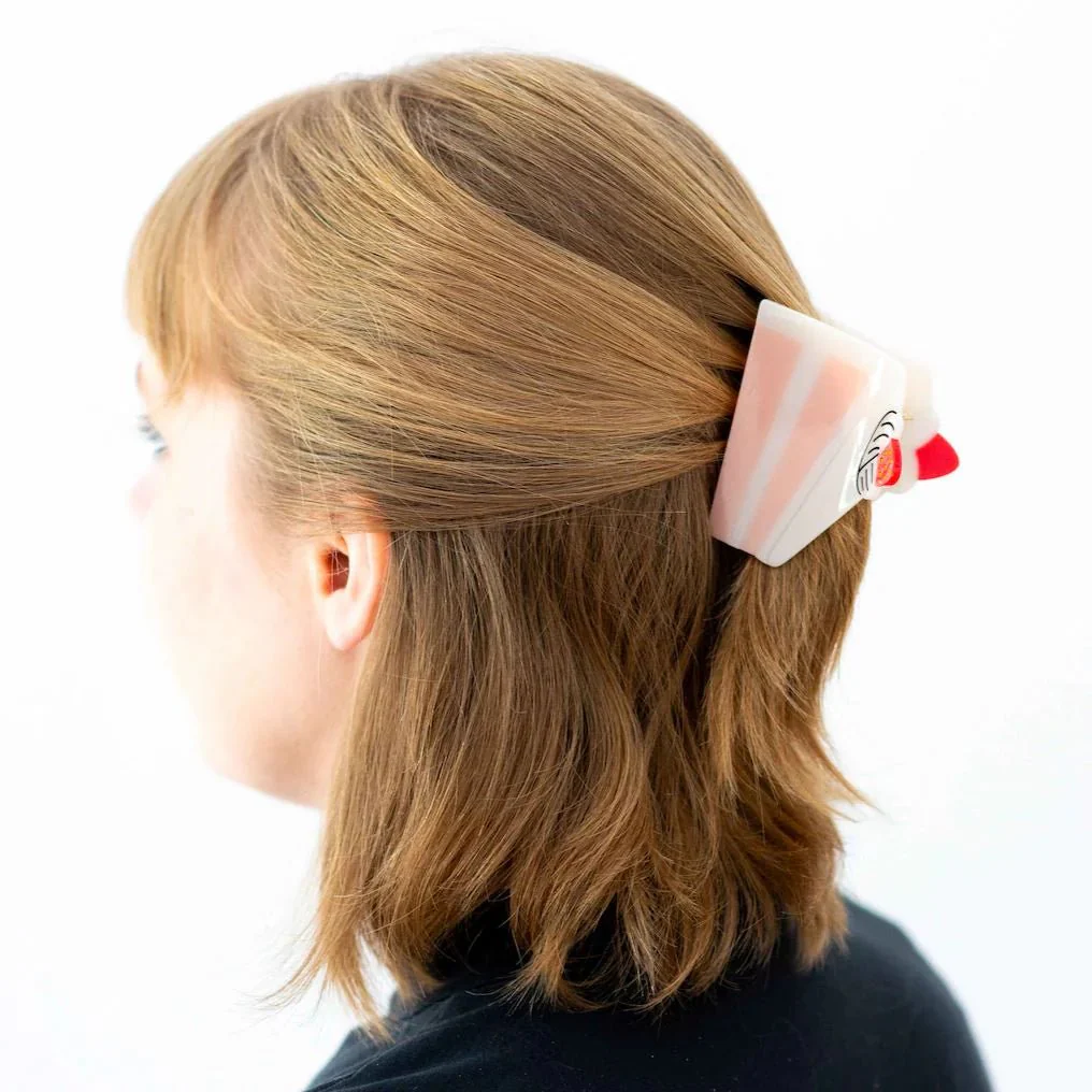 Midi Cake Slice Hair Claw - Image 2