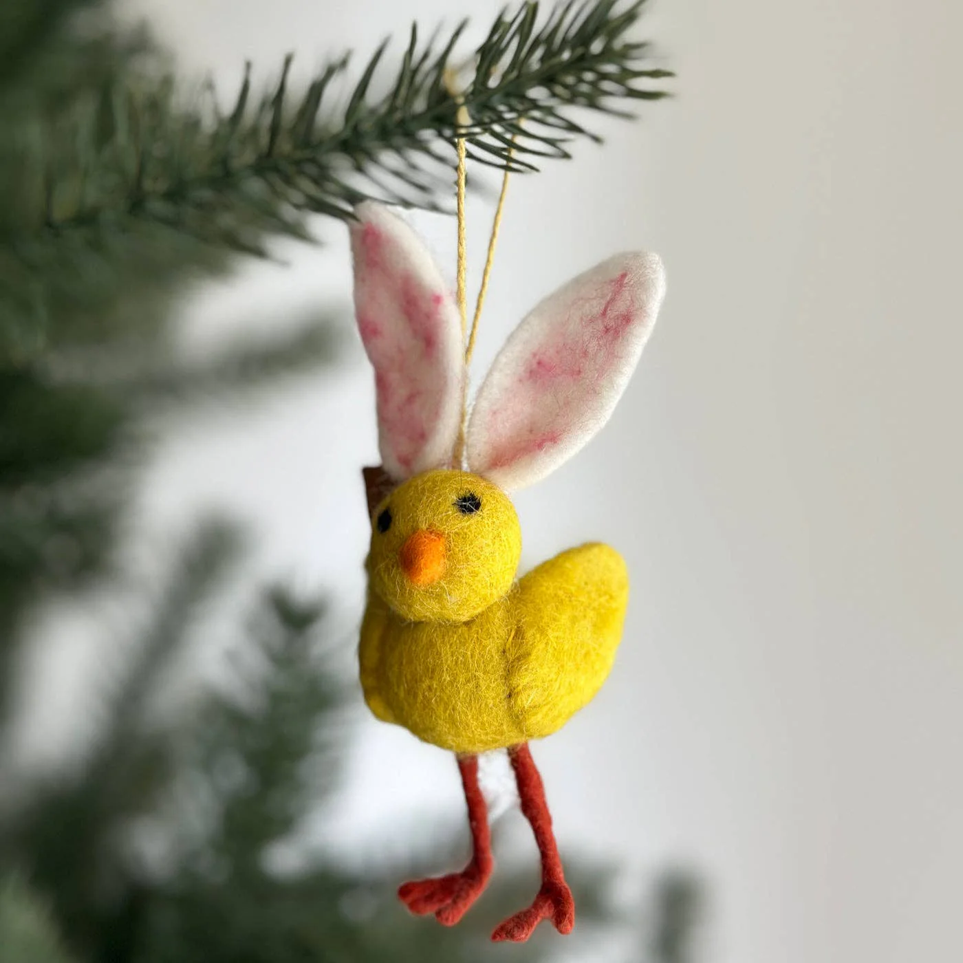 Mini Bunny Chick Ornament - Image 2