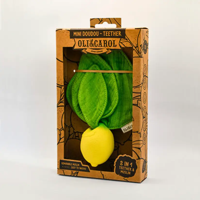 Mini DouDou Teether / Lemon