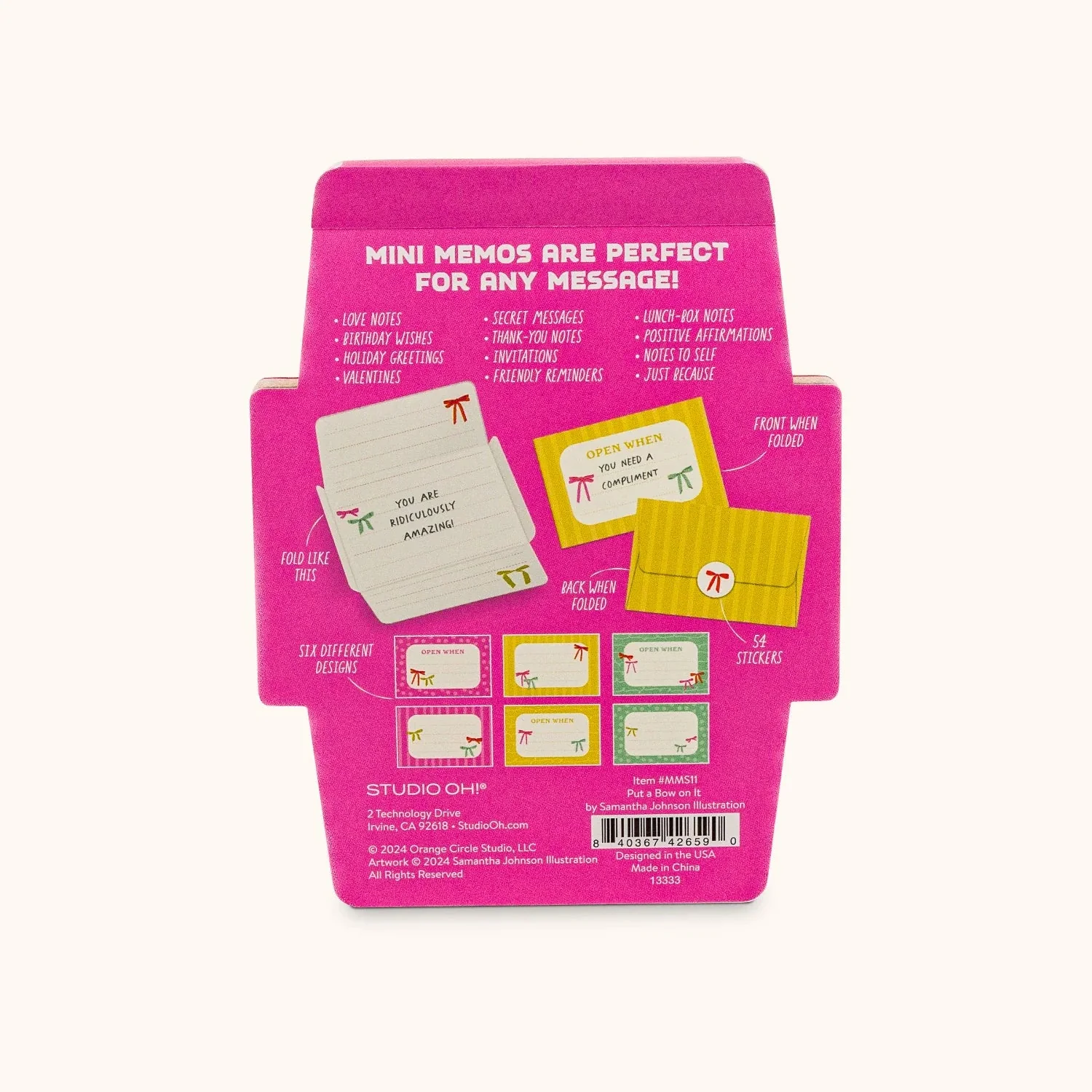 Mini Memos / Put a Bow on It - Image 3