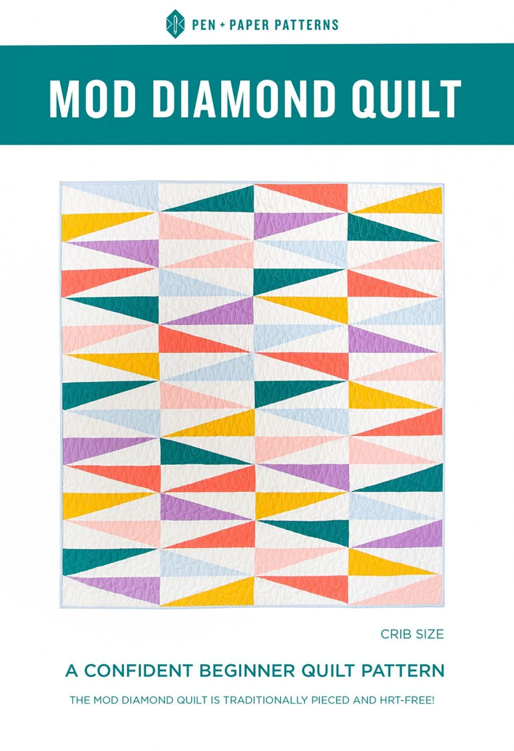 Pen and Paper Patterns / Mod Diamond Quilt