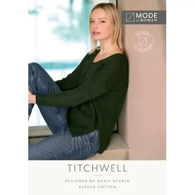 MODE at Rowan Alpaca Cotton Pattern Booklets / Titchwell Pullover