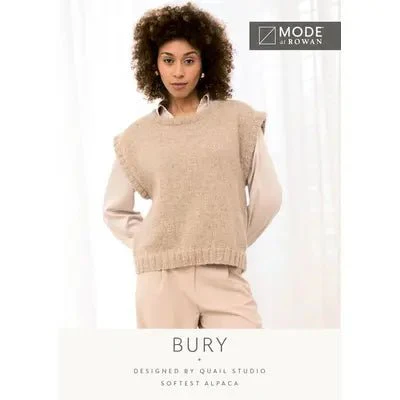 MODE at Rowan Softest Alpaca Pattern Booklets / Bury Vest
