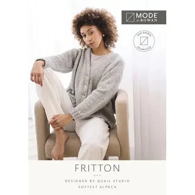 MODE at Rowan Softest Alpaca Pattern Booklets / Fritton Cardigan