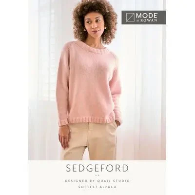 MODE at Rowan Softest Alpaca Pattern Booklets / Sedgeford Pullover