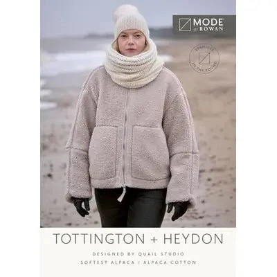 MODE at Rowan Softest Alpaca Pattern Booklets / Tottington & Heydon Hat & Cowl Set