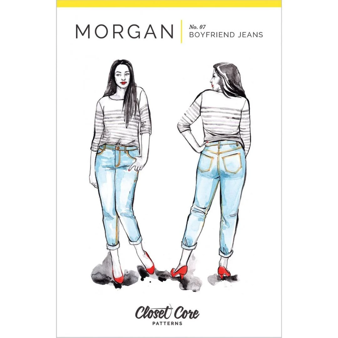 Morgan Boyfriend Jeans / Printed Pattern - Image 2
