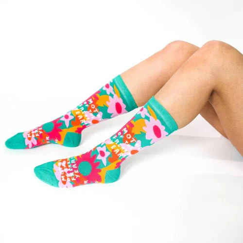 Mother of the Freakin Year Crew Socks - Small